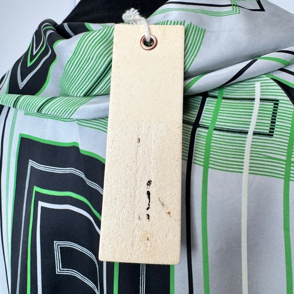 Diesel Geometric Retro Top Green - Picture 7 of 13